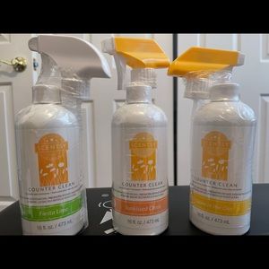 3 Scentsy counter cleans